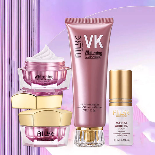 AILKE Face Cream With Hyaluronic Acid, Whitening Moisturizing Lifting Anti-aging, Women Sleeping Dry Korean Bleaching Skin Care